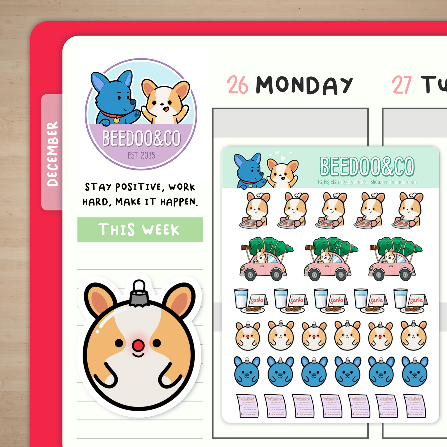 Christmas Sticker Sheet 2