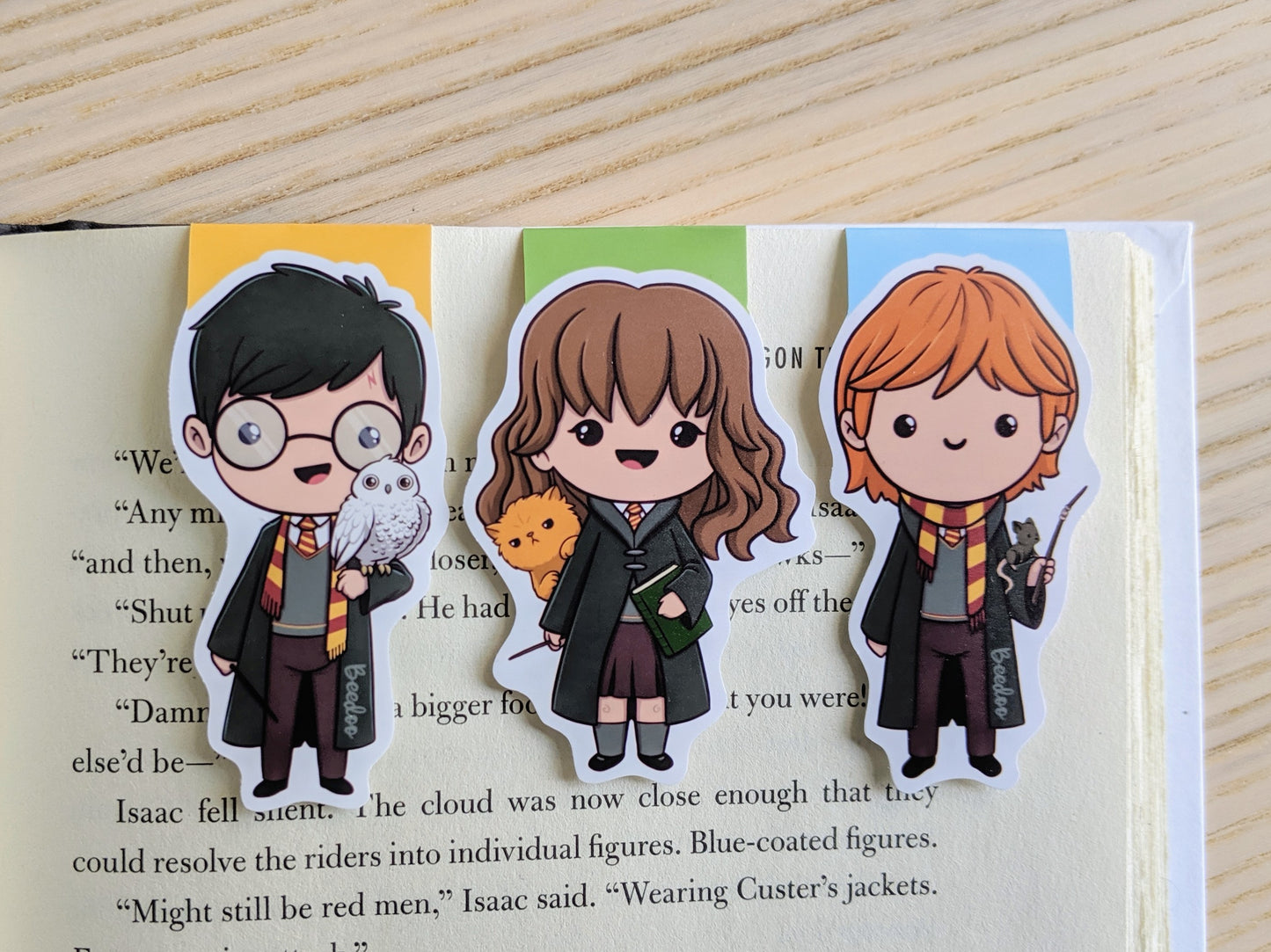 Wizard Trio Magnetic Bookmark 2.0