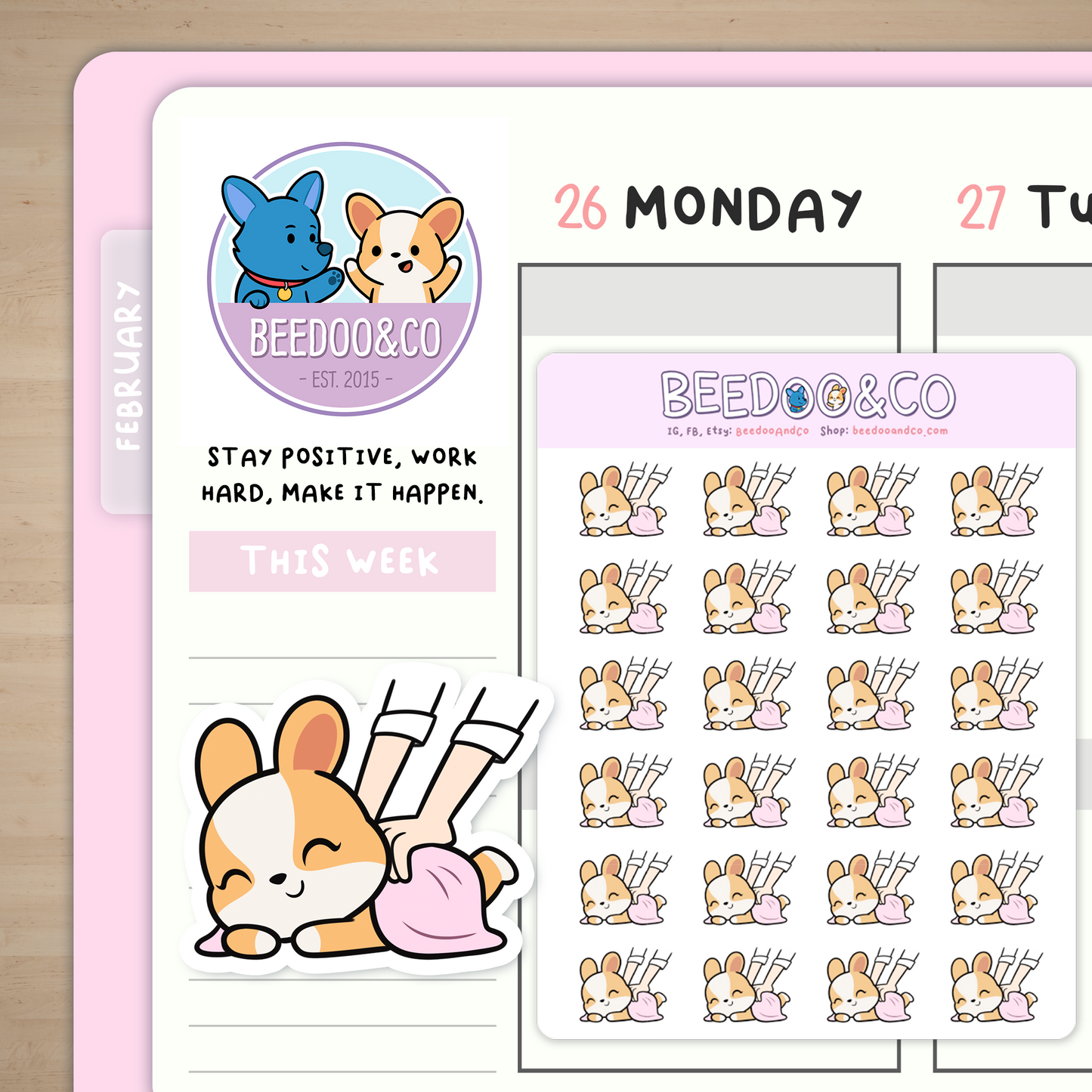 Massage Time Planner Stickers