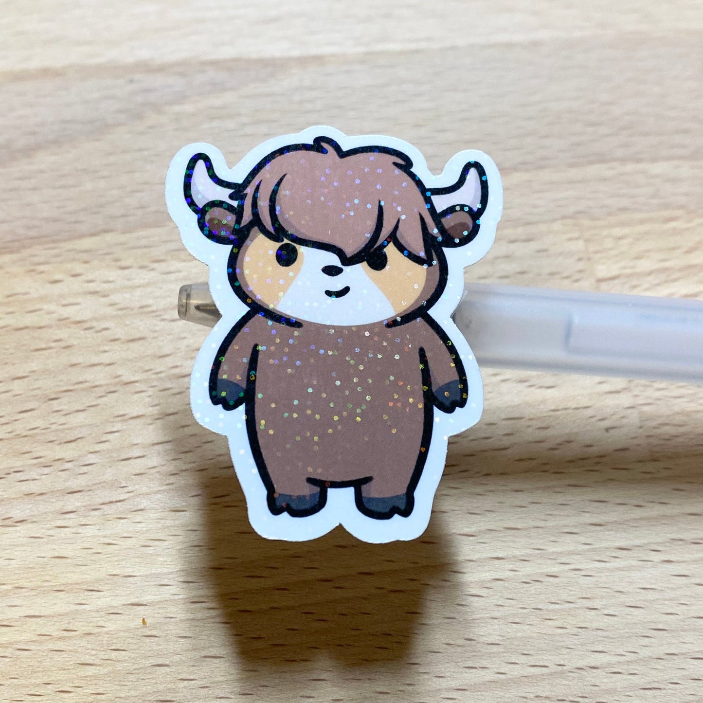 Ox Onesie Miso Corgi Holographic Die Cut