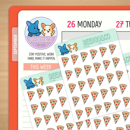 Pizza Planner Stickers