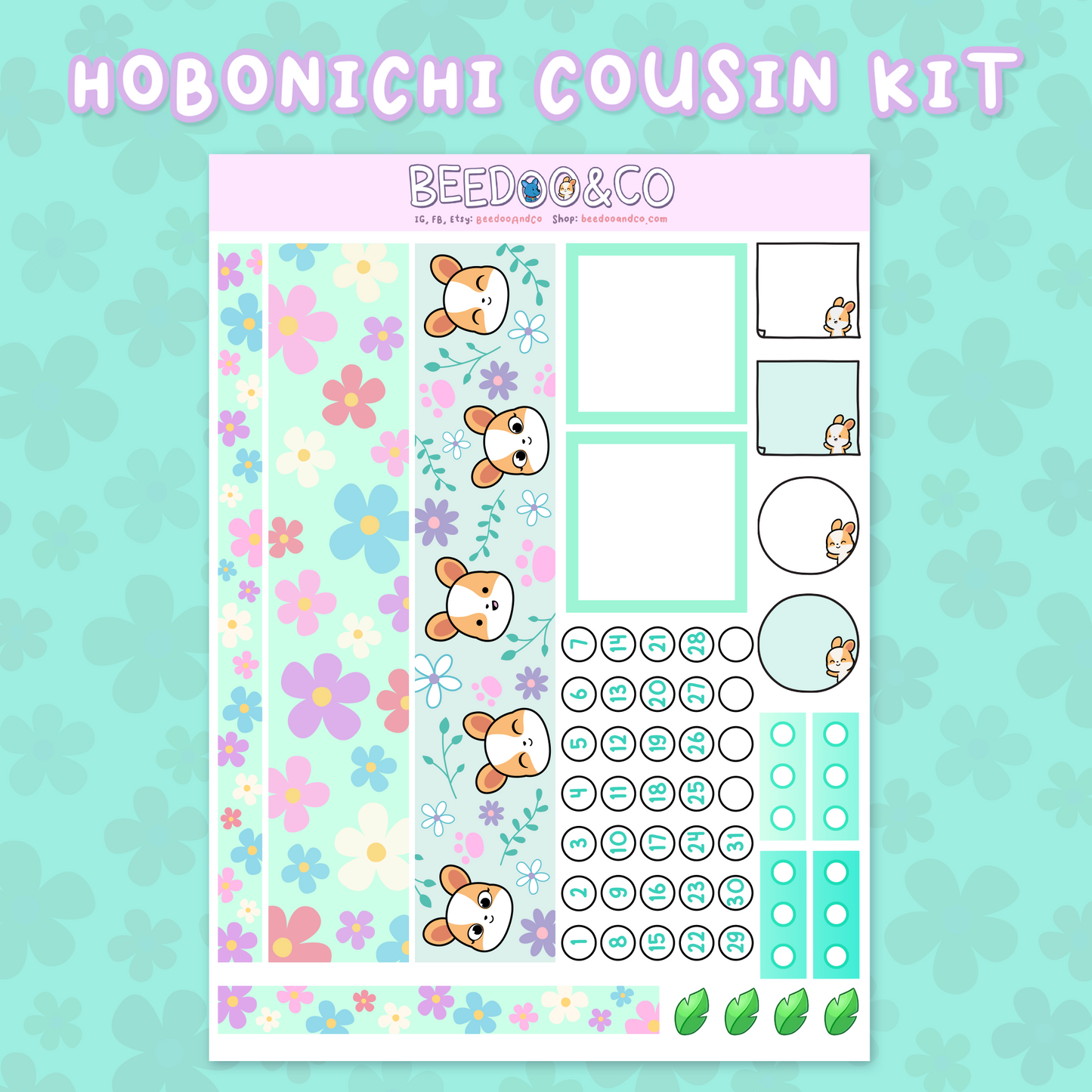 Hobonichi Cousin Summer Kit