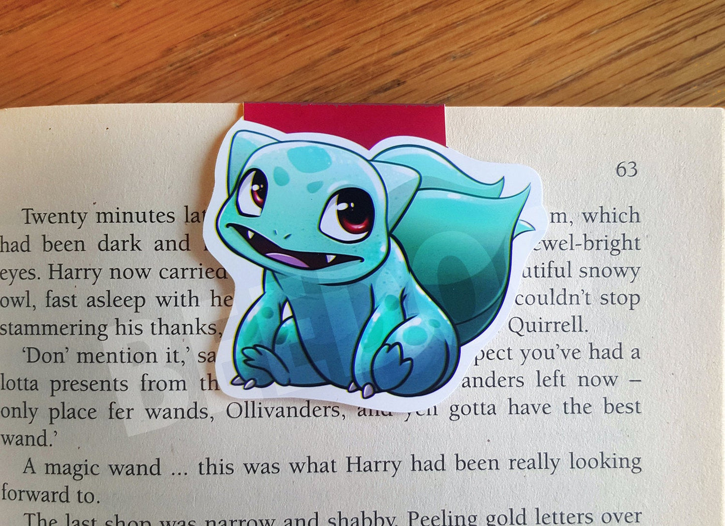Pocket Monster Original Starters Magnetic Bookmark Set