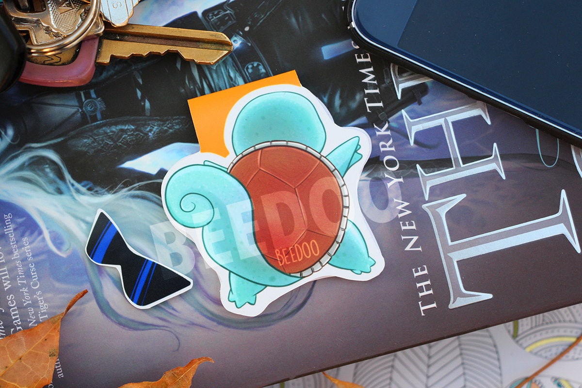 Water Turtle Magnetic Bookmark