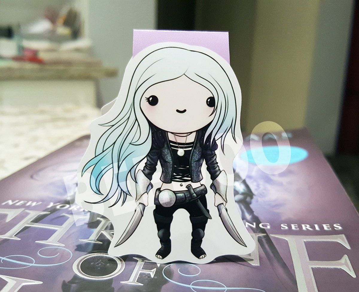 Beautiful Assassin Magnetic Bookmark