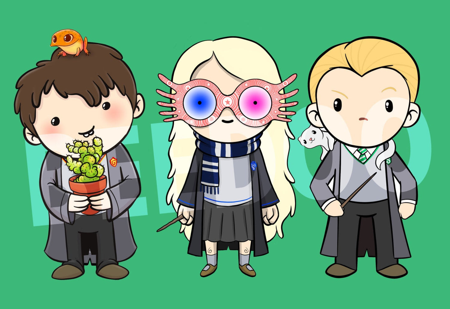 Little Wizards Bookmark Set #2