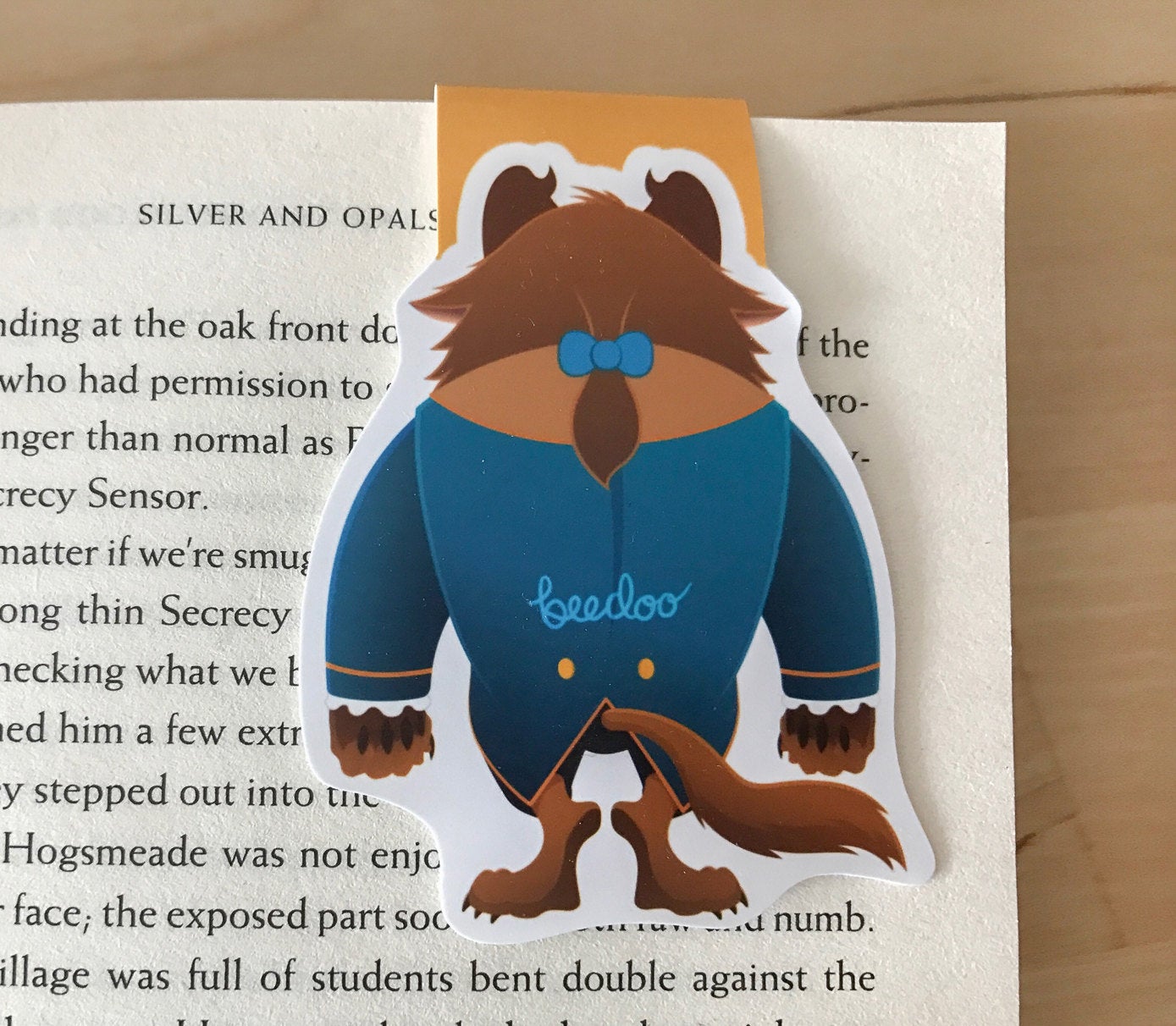 Beast Magnetic Bookmark