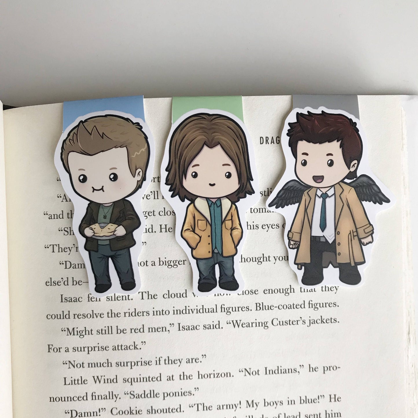 Demon Hunters Magnetic Bookmarks