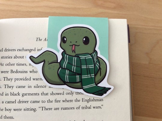 Ambitious Snake Magnetic Bookmark