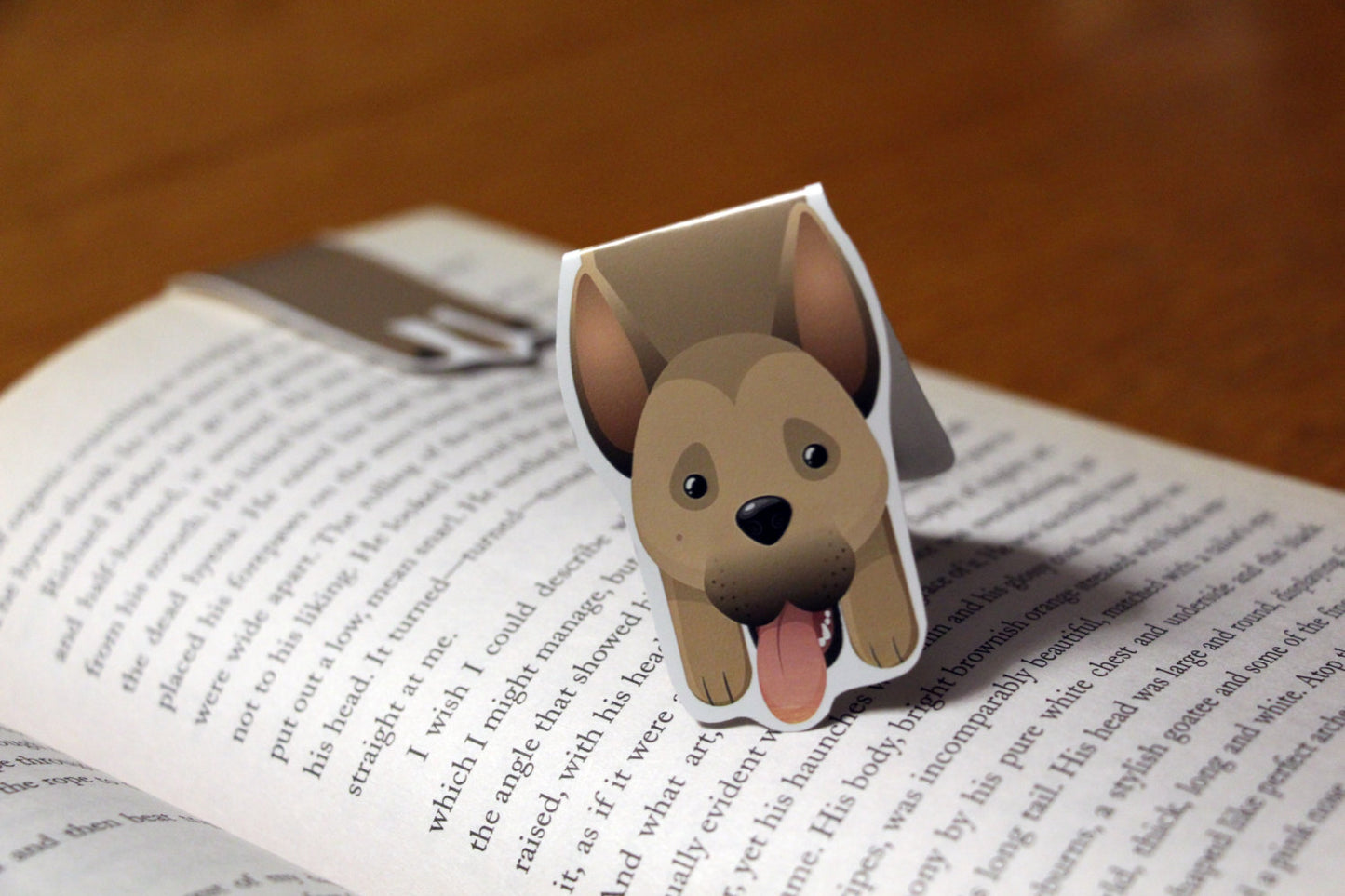 German Shepherd Magnetic Bookmark