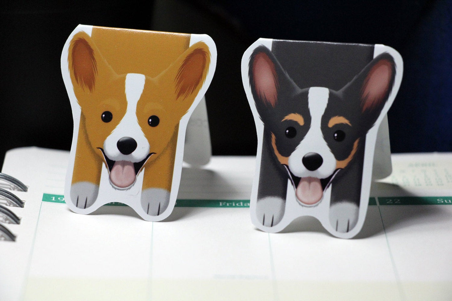Corgi Magnetic Bookmark