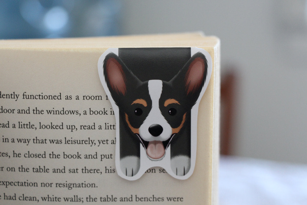 Corgi Magnetic Bookmark