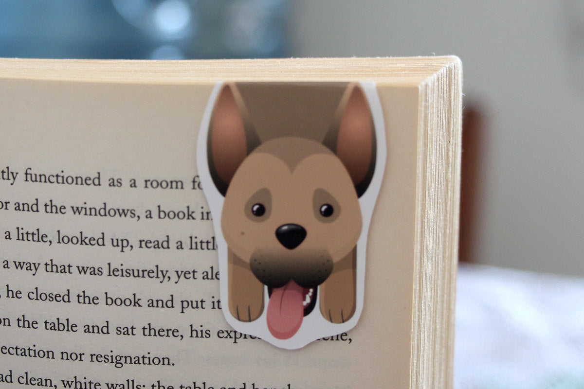 German Shepherd Magnetic Bookmark