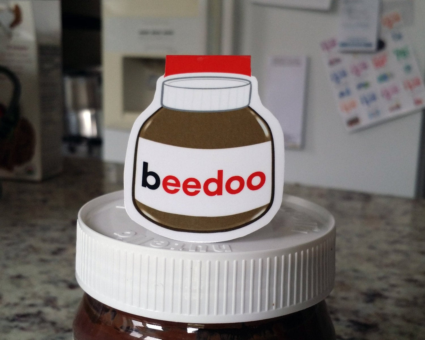Chocolate Spread Magnetic Bookmark