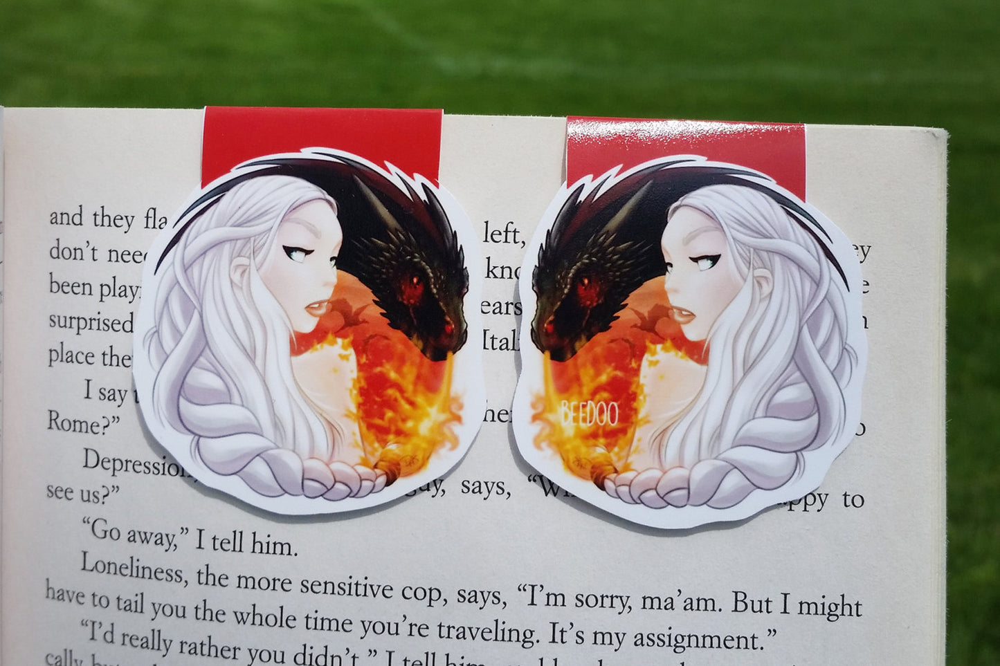 Dragon Mother Magnetic Bookmark