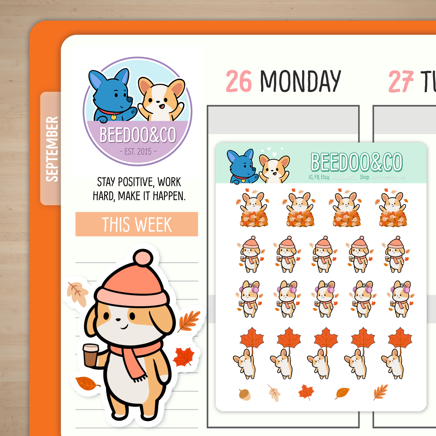 Fall Planner Stickers
