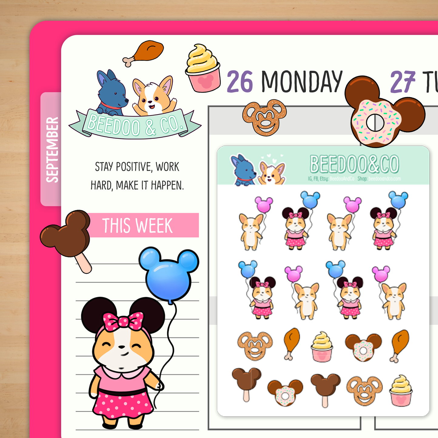 Day at the Castle Planner Stickers
