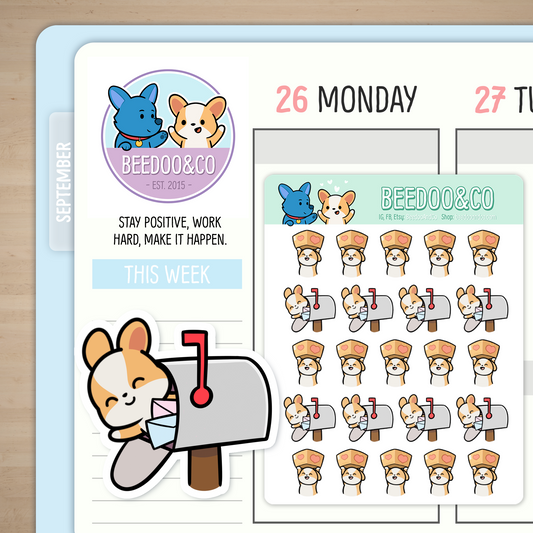 Happy Mail 2 Planner Stickers