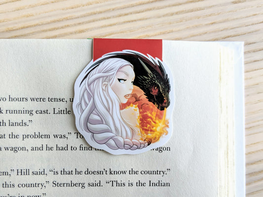 Dragon Mother Magnetic Bookmark