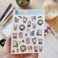 Christmas Miso Corgi Planner Stickers