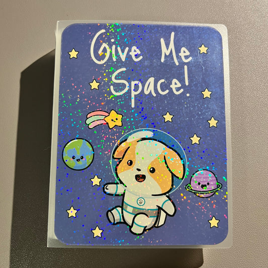Give Me Space Holographic Sticker Album