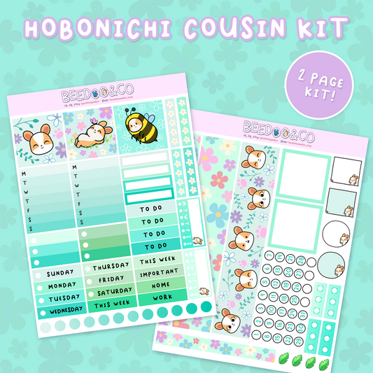 Hobonichi Cousin Summer Kit