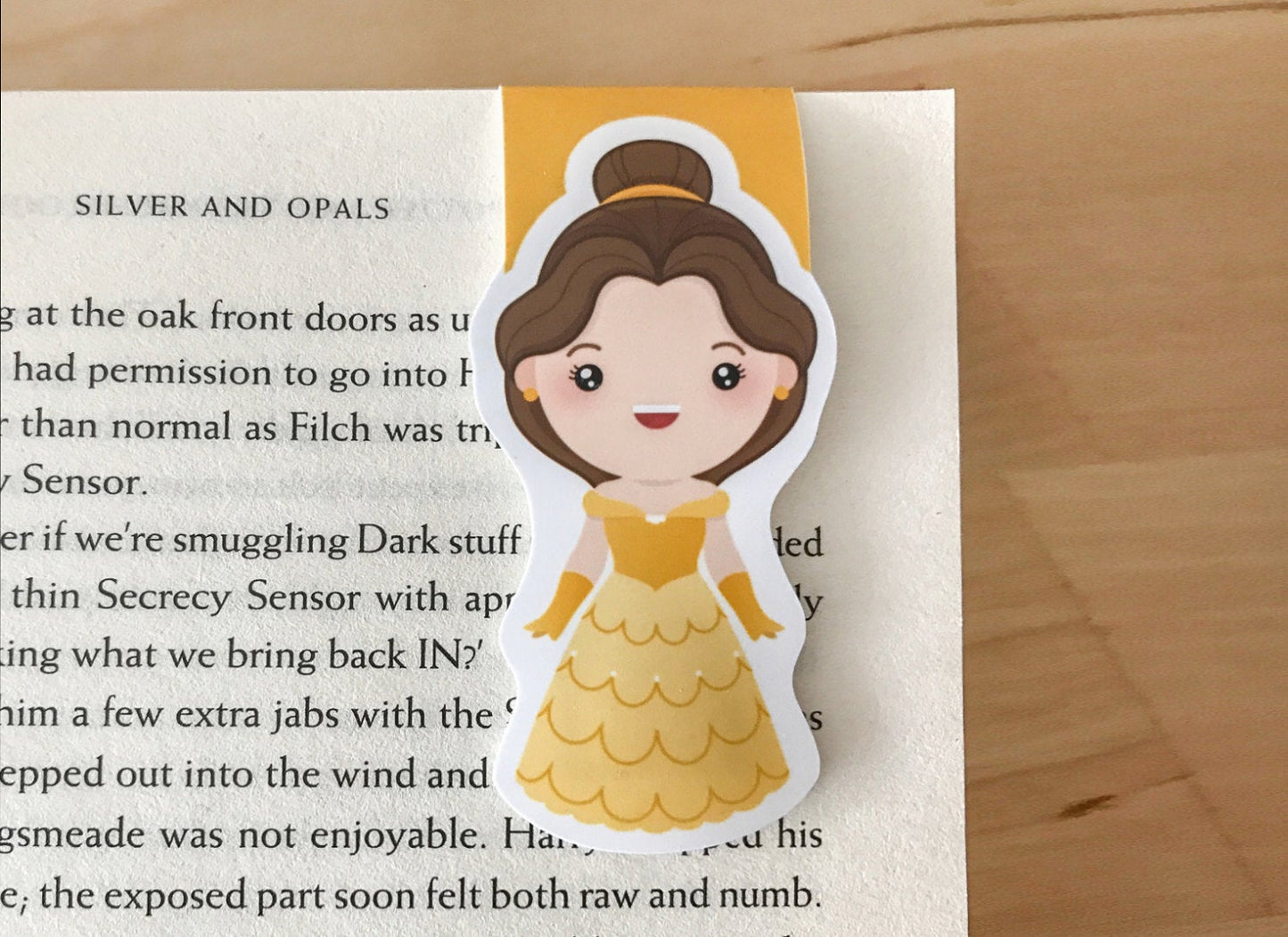 Beauty Princess Magnetic Bookmark