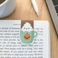 Pumpkin Spice Latte Magnetic Bookmark