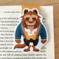 Beauty And Beast Magnetic Bookmarks Set