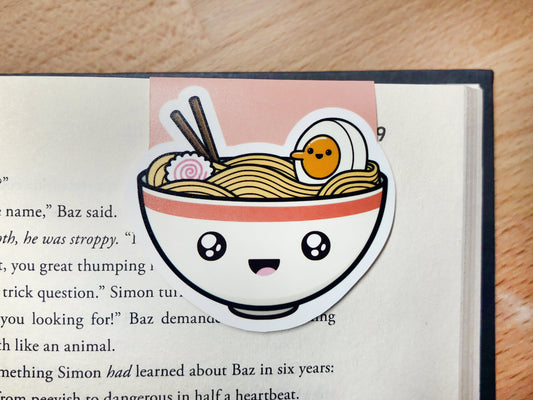 Ramen Magnetic Bookmark