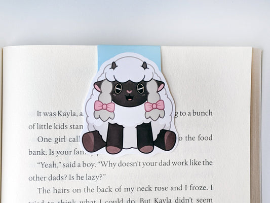 Soft Sheep Magnetic Bookmark