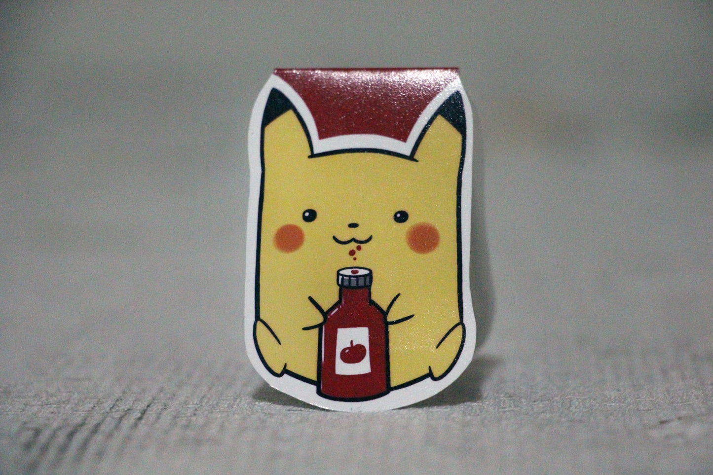 Ketchup Yellow Mouse Magnetic Bookmark