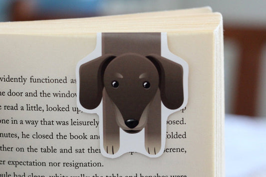 Dachshund Magnetic Bookmark