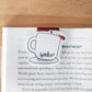 Cute Cup of Coffee Magnetic Bookmark