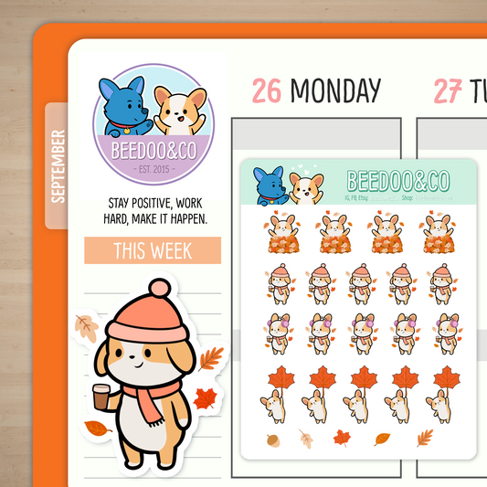 Fall Planner Stickers