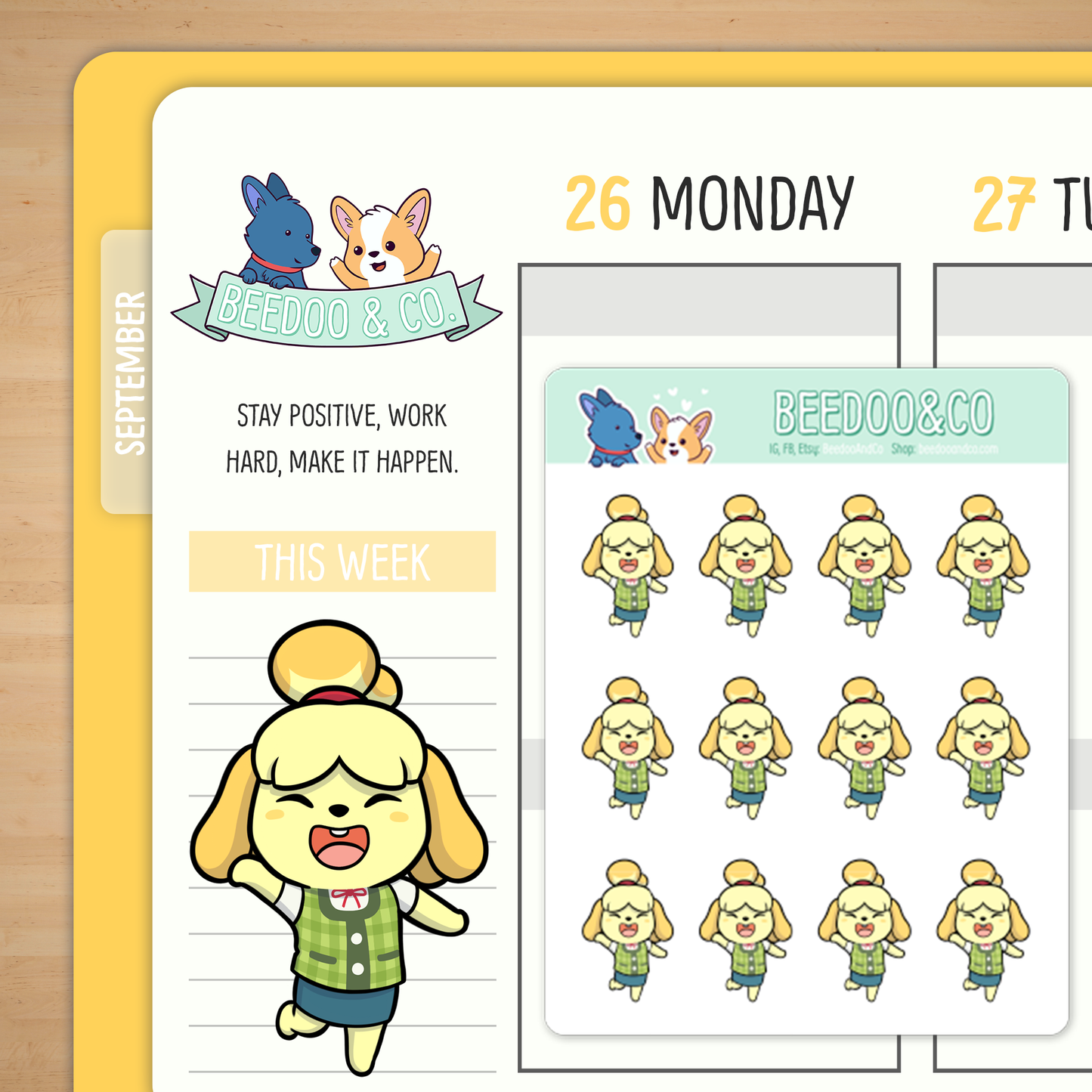 Animal Island Planner Stickers